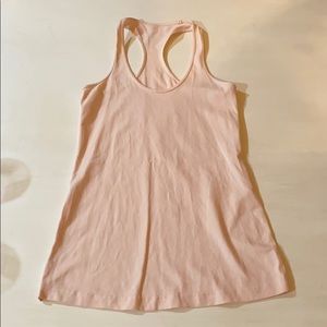 Lululemon bay pink razor back tank top